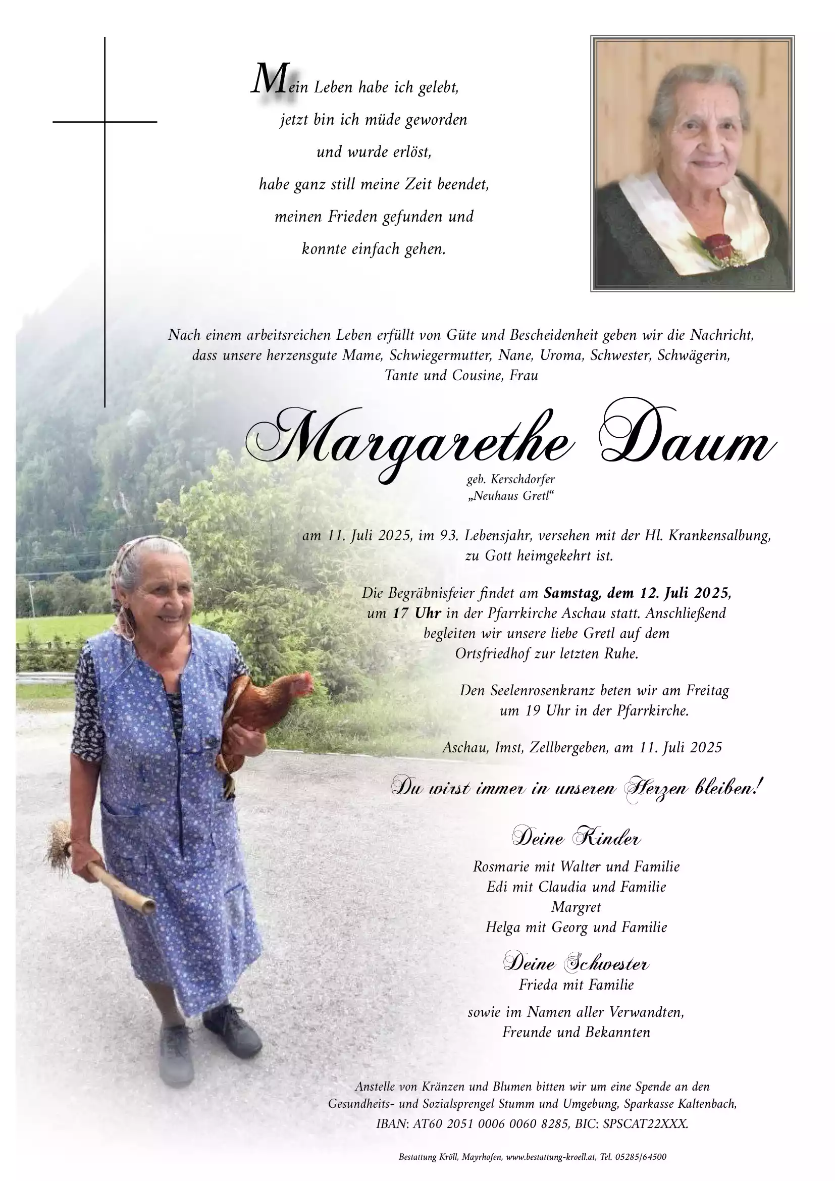 Parte von Margarethe Daum